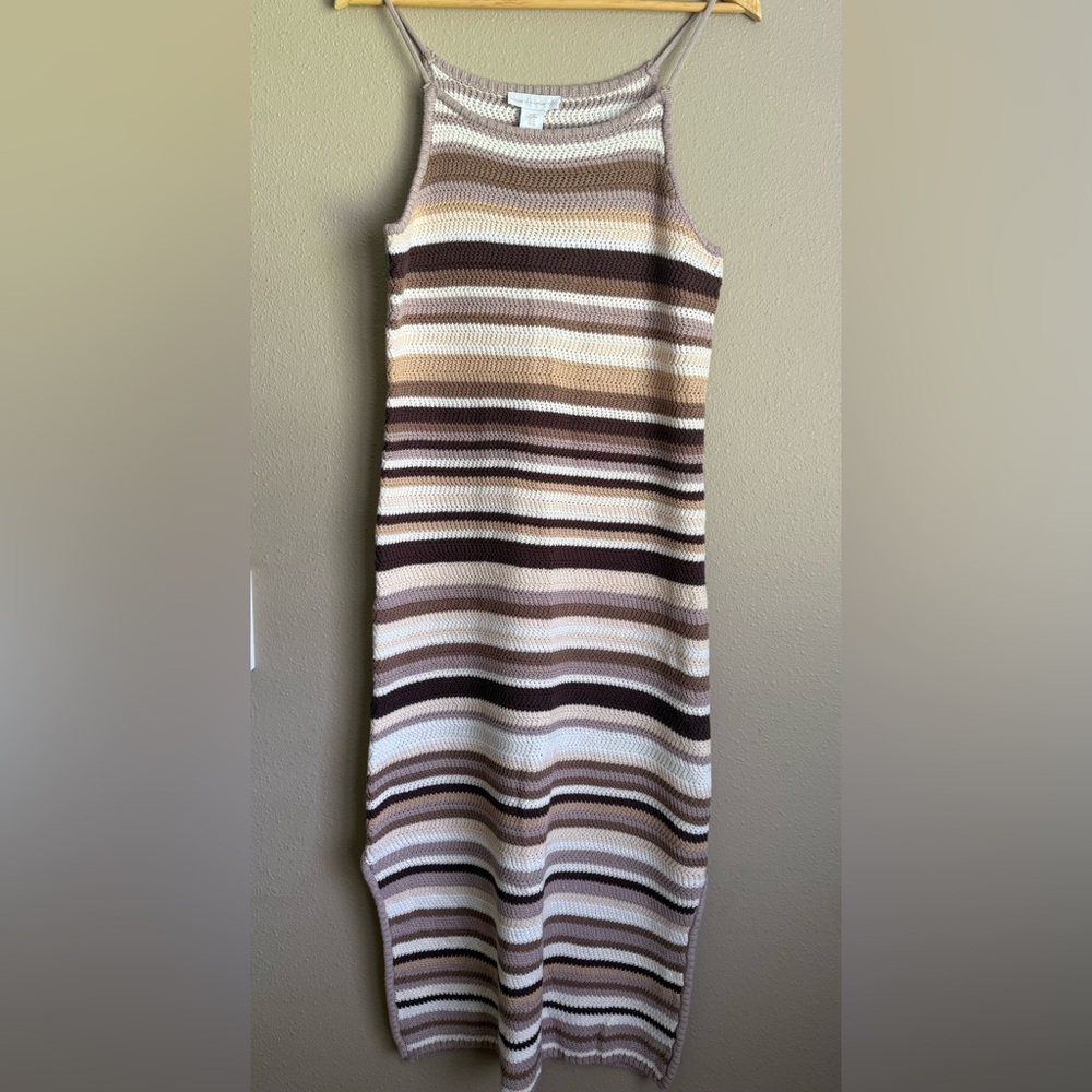 NWT Knit tank midi dress